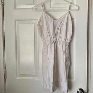 J. Crew white mid-thigh length dress
